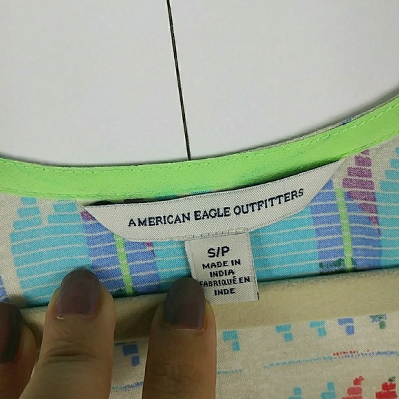 NWT AEO Racer Racerback T-Shirt S - Picture 3 of 7